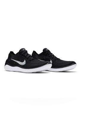 Nike Black Wmns Free RN Flyknit Size 9